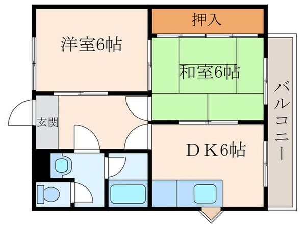 メゾンリブレーンの物件間取画像